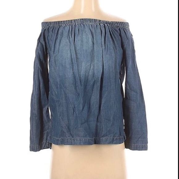 Cloth & Stone Chambray Top - Picture 2 of 4